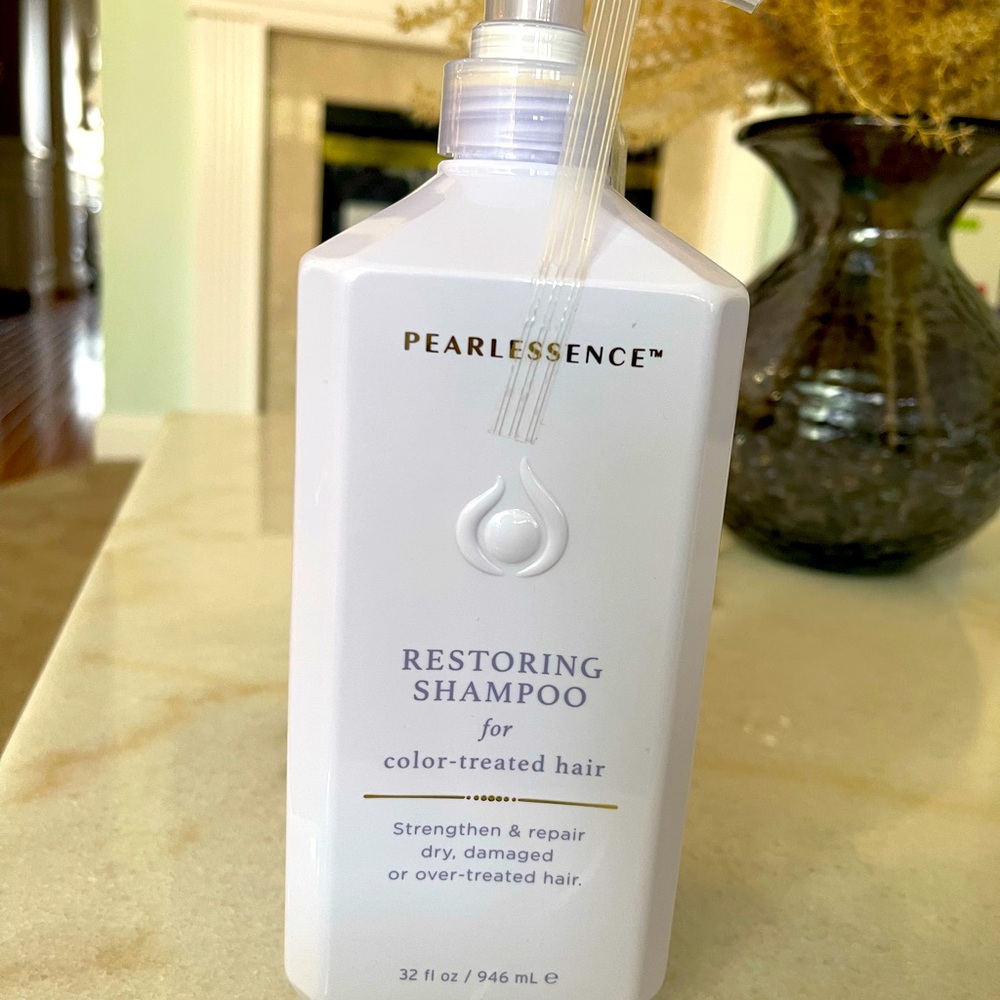 Pearlessence Restoring Shampoo for Color-Treated Hair 32oz New
